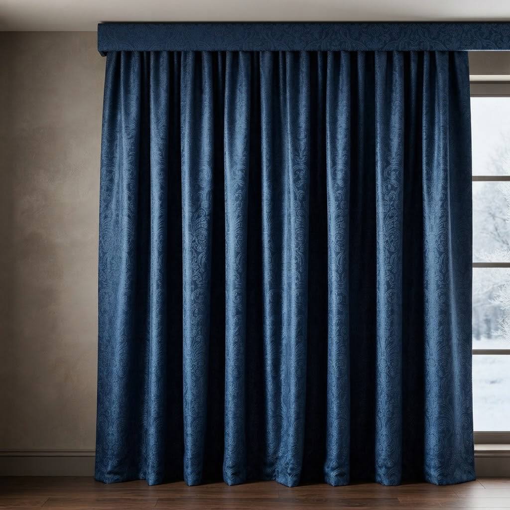 Oxford Jacquard Thermal Drapes