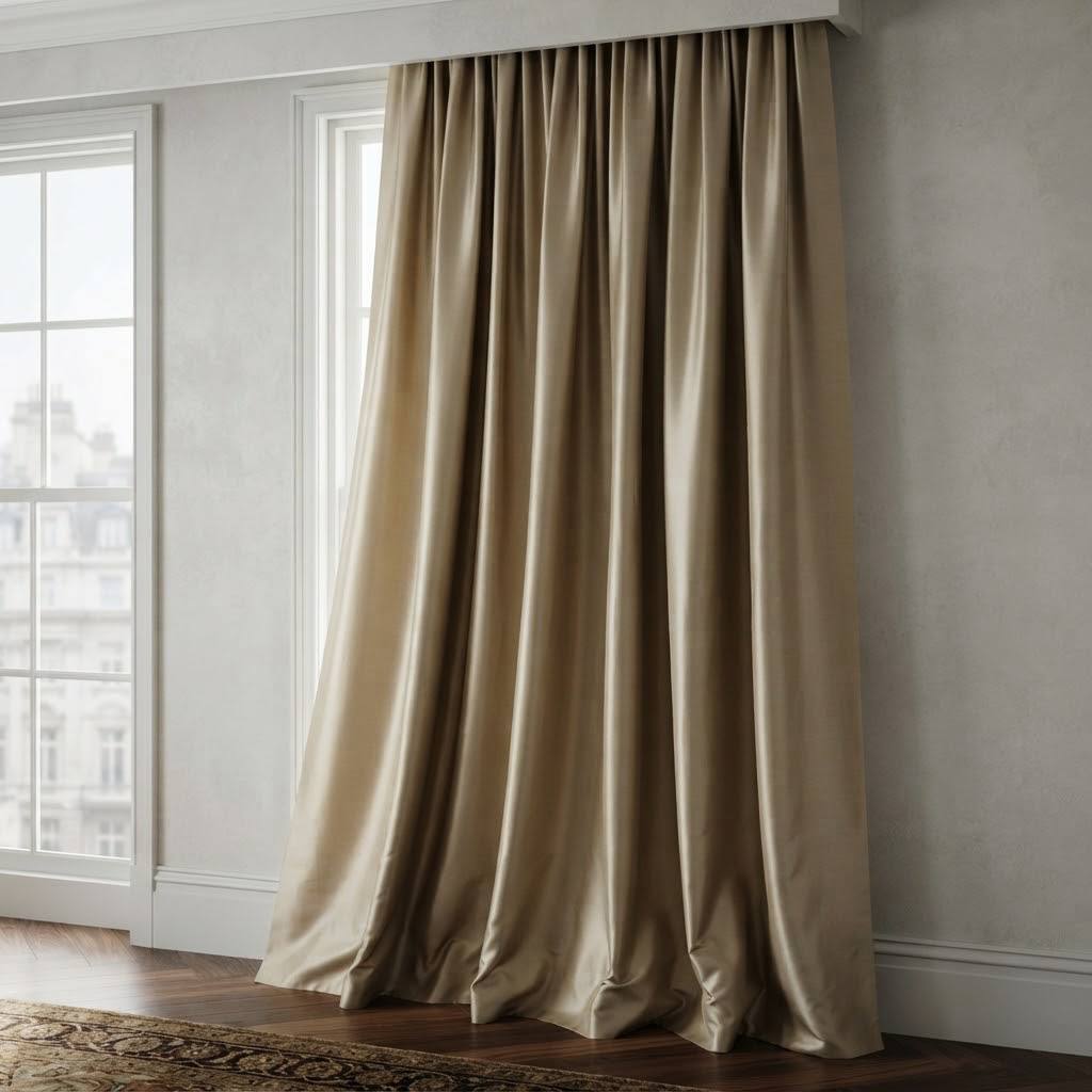 Mayfair Silk-Blend Drapery