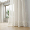 Knightsbridge Embroidered Sheer